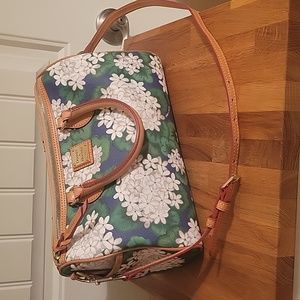 Dooney and Bourke Hydrangea Satchel